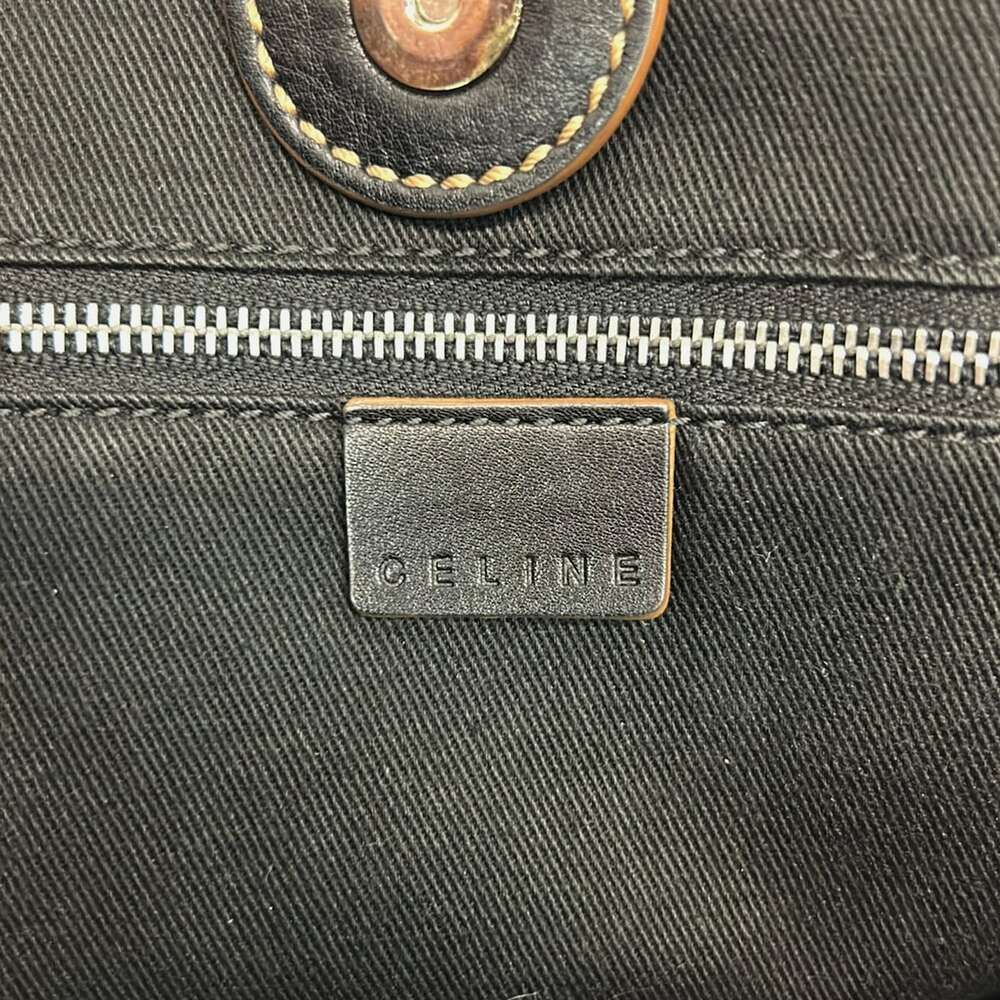 Celine Macadam Tote Bag Jacquard Leather - Picture 9 of 10